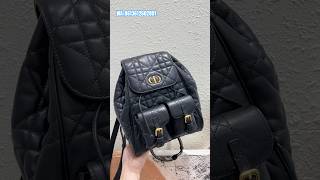 Christian Dior Caro Bag Backpack Lambskin [upl. by Karilynn]