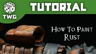 How To Paint Rust Warhammer Tutorial [upl. by Farrah995]