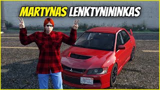 Martynas Gandonavičius GTA RP 8  Lenktynininkas [upl. by Yrebmik]