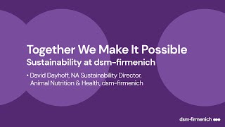 Sustainability at dsmfirmenich [upl. by Lambertson]