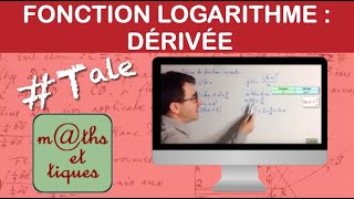 Dériver une fonction logarithme  Terminale [upl. by Ardnoed413]