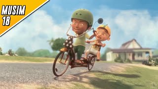 Upin amp Ipin Musim 18 Full Movie  IJat Sudah Berani Naik Sepeda  Upin Ipin Terbaru [upl. by Larry]