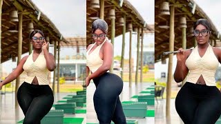 Hajia Bintu Gives A Jaw Dropping View Of Her Heavy Shape 💦🍑 [upl. by Nelda254]