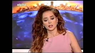 Δέσποινα Μοίρου συνεντευξη Despina Mirou interview on quotOla quot TV Night Talk Show Alpa channel [upl. by Cirded]