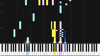 Mozart  Divertimento No 17 in D Major K334 3rd Movement Menuetto Synthesia [upl. by Ardnekan378]