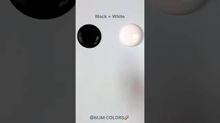 “Mixing Black and White Paint to Create a Unique GrayishBrown Color  MJM Colors” [upl. by Coleman970]