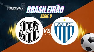 PONTE PRETA X AVAÍ  AO VIVO [upl. by Sinylg]