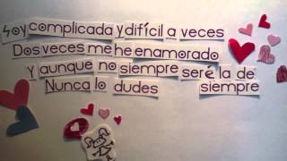 Paty Cantú  Manual Lyric Video Oficial [upl. by Starlene702]