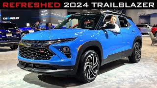 Small Price BIG Tech  2024 Chevy Trailblazer First Look Review [upl. by Nesaj293]