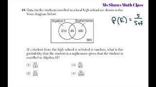 Regents Algebra II August 2018 18 [upl. by Griff]