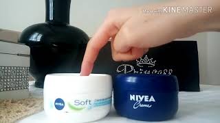 Revue 1 الفرق بين Nivea soft و Nivea cream ؟ [upl. by Auhso]