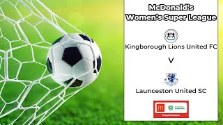 McDonalds Womens Super League Round 21 Kingborough v Launceston United [upl. by Anetsirhc380]