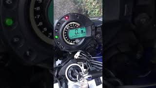 Fazer FZ6 Error 1 Engine not starting [upl. by Glarum405]