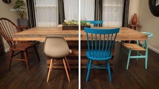 How to Mix and Match Dining Chairs [upl. by Paik304]