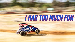 Testing a Dirt Midget for the FIRST TIME  Chili Bowl 25 [upl. by Purcell]