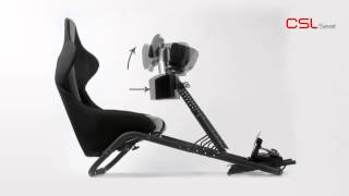 Fanatec CSL Seat  Introduction [upl. by Nappie561]