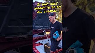 Oil Change Gone WRONG 😭 cars gtr Japan shorts ytshorts youtube funny viral trend fail yt [upl. by Ylebmik551]