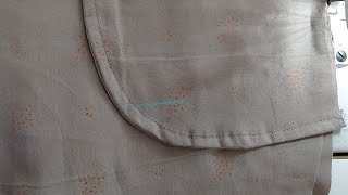 Tutorial on how to conceal inseam pockets for any 👗👖 [upl. by Ttcos]