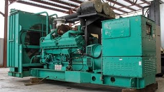 2000 kW Cummins Diesel Generator –277480 V LowHour Used Genset 87173 [upl. by Delbert]