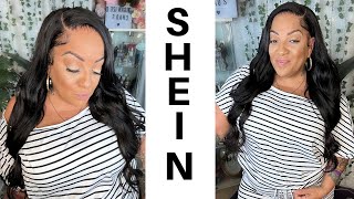 SHEIN BEST AFFORDABLE BEST PREEVERYTHING LACE FRONT WIG HANDS DOWN Glueless Install [upl. by Vale]