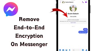 Remove EndtoEnd Encryption on Messenger  EndtoEnd Encryption Messenger Turn Off [upl. by Marissa]