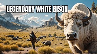 Hunting Legendary White Bison in RDR2  Legendary Animals Pt3 [upl. by Nysila]