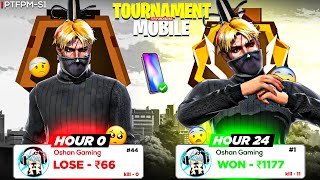 Playing Tornament 🔥 For Purchasing Mobile 📱  Make Money By Playing Free Fire  PTFPMS1 Ep9 [upl. by Adnohsad377]