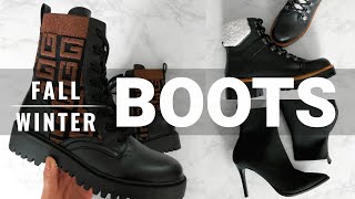 10 STYLISH BOOTS FOR THE NEW SEASON  REVIEW AND TRYON  JAMIE SCHROEDER [upl. by Ahoufe]