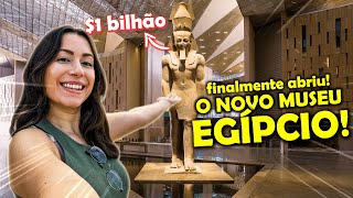 POR DENTRO DO NOVO MUSEU EGÍPCIO DE 1BILHÃO DE DÓLARES [upl. by Calendre]