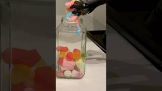 Reusing a coffee container as a sweet jar  sweets sweettooth shortsviral [upl. by Polk95]