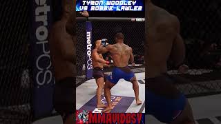 Knockout UFC 201  Tyron Woodley vs Robbie Lawler shorts ufc mma [upl. by Martica547]