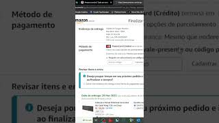 Como Comprar Na Amazon Parcelado [upl. by Latrina]