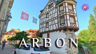 ARBON SWITZERLAND ✨ Virtual walk through the city  Old Town Bath amp Embankment Lake Constance 4K [upl. by Odama]