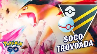 NOVO TYPHLOSION NA ULTRA LEAGUE PREMIER  Pokémon Go  GBL PVP [upl. by Viola]