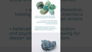 Apatite  CRYSTALS amp GEMSTONES 101 shorts [upl. by Enetsirk812]