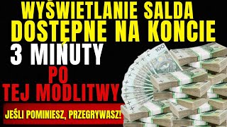 BÓG MÓWI Twoje konto zostanie zasilone 7 minut później  Nie odrzucaj tego Wiadomość od Boga [upl. by Ymmot883]