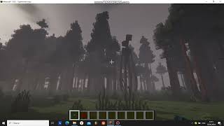 SIREN HEAD  minecraft mod FIRST ENCOUNTER [upl. by Viv]