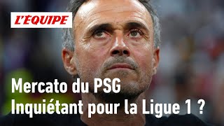 Ligue 1  Le mercato au ralenti du PSG estil inquiétant [upl. by Northrop]