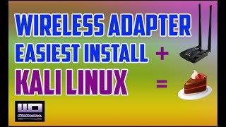 How to Install Alfa AWUS036ACH Wireless Adapter in Kali Linux 20173 [upl. by Ttennej]