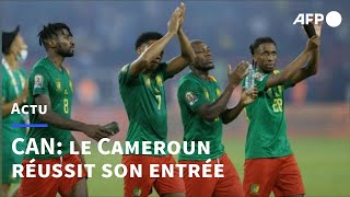 CAN les Camerounais au rendezvous pour le match douverture  AFP [upl. by Aubrey281]