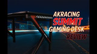 AKRacing Summit Gaming Desk  Review [upl. by Wey]