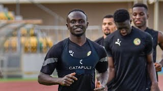 Deuxième galop d’entraînement des Lions 🦁🇸🇳 du Sénégal Sadio Mane [upl. by Frentz615]