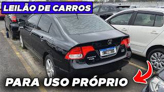 O MELHOR LEILÃO PARA COMPRAR CARROS PARA USO PRÓPRIO [upl. by Figone]