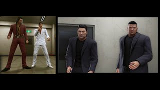 Yakuza Kiwami 2 mod Kiryu＆Nishiki vs Kim＆Choi [upl. by Nerraf]