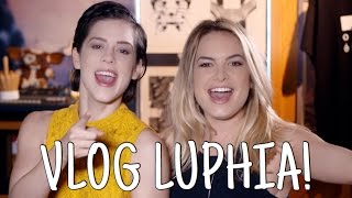 Vlog LUPHIA Lunáticos e Tirulipos Feat Sophia Abrahão  Lua Blanco [upl. by Ennaihs]