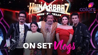 Day 1 Behind The Scene Masti With Hunarbaaz Judges  Parineeti Chopra  Karan Johar  Mithun [upl. by Ynor]