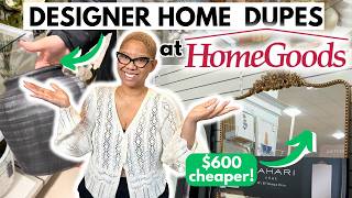 NEW HomeGoods Home Decor Finds March 2024  Pottery Barn and RH Look for Less [upl. by Edvard]