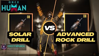 The Solar Drill Vs Advanced Rock Drill Which Is Better [upl. by Terces571]