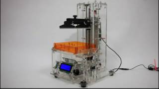 SLA DIY 3D Printer  To operate calibration part [upl. by Nolyd469]