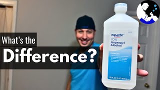 Whats the Difference Between Isopropyl Alcohol and Rubbing Alcohol [upl. by Caspar]